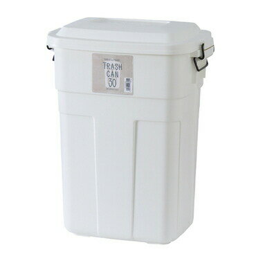 Rakuten - AZUMAYA(東谷) トラッシュカン 30L ホワイト｜LFS-934WH