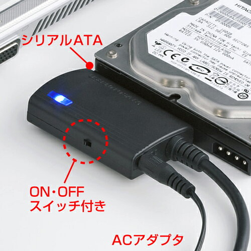 【お取り寄せ】 サンワサプライ SATA-USB3.0変換ケーブル | USB-CVIDE3 - Image 2