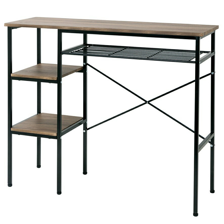 ヴィンテージ調 カウンターテーブル ヴィンテージ調 カウンターテーブル 収納 バーテーブル バーカウンター テーブル おしゃれ ヴィンテージ