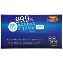 999.9％菌にこだわった ポリティッシュ20W　　景品 粗品 ティッシュ まとめ買い ボックス BOX 再生紙 ありがとう　　★ロット割れ不可　600個単位でご注文願います