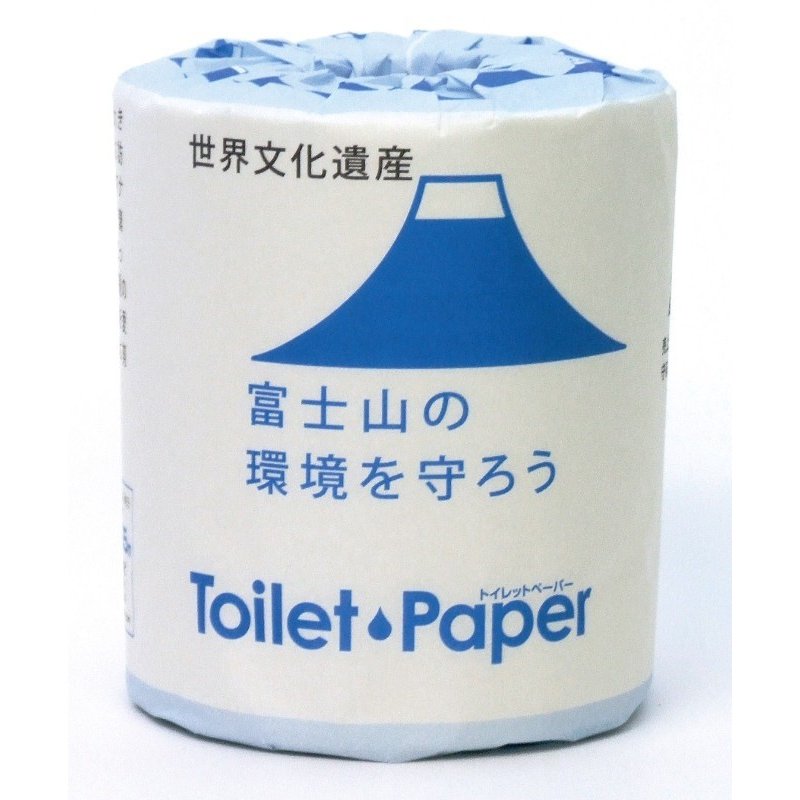 富士山ロール1ロール　　衛生用品 おもしろ 粗品 景品 トイレ トイレットペーパー トイレットロール ★..