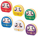 開運!だるまさん キッチンスポンジ 288個セット プチギフト お徳用 雑貨 景品 粗品 販促 プチ ギフト 正月 挨拶 あいさつ 干支 年始 年賀 スポンジ...