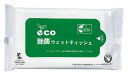 eco除菌ウェットティッシュ10枚　　 