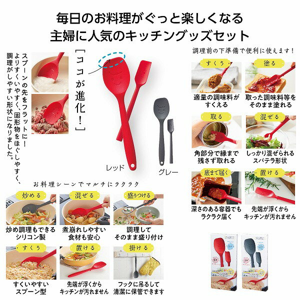 これは便利！ラクラク調理スプーンセット　　 プチギフト お徳用 雑貨 景品 粗品 販促 プチ ギフト 　　★ロット割れ不可　60個単位でご注文願います