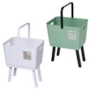 足つきバスケット 6個セット   ランドリー バスケット 洗濯 カゴ ケース 収納