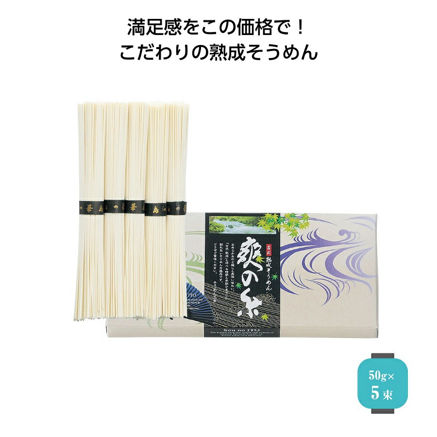 古式熟成そうめん 爽の糸 5束　　麺類 めん まとめ買い まとめ売り にゅう麺 美味しい おすすめ 食品 ..