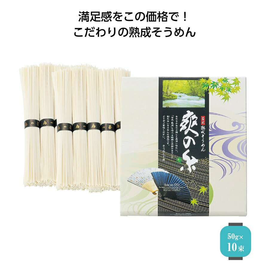 古式熟成そうめん 爽の糸 10束　　麺類 めん まとめ買い まとめ売り にゅう麺 美味しい おすすめ 食品 ..