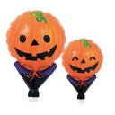 ハロウィン手持ちバルーン(スマイリーパンプキン) 40個セット ハロウィン グッズ かぼちゃ カボチャ ハロウィーン Halloween お化け コウモリ こうもり パーティ イベント 安い 激安 まとめ買い 景品 粗品