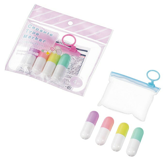 カプセルタイプマーカー4P　100個セ�