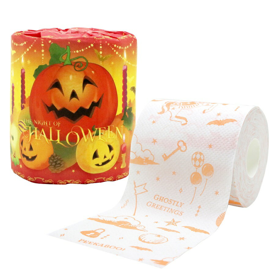 樂天商城 - ハロウィン1ロール　ハロウィン グッズ かぼちゃ ハロウィーン Halloween 仮装 年末 子ども会 来場 教室 自治会 保育園 幼稚園 セール 安い 激安 まとめ買い 景品