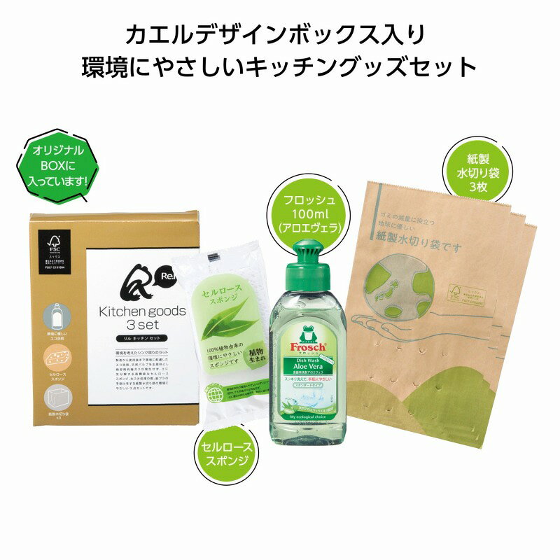 ●セット内容：フロッシュ100ml(アロエヴェラ)・セルローススポンジ・紙製水切り袋×3●化粧箱サイズ：150×125×45mm　　/ありがとう/イベント/祝/売り出し/うれしい/運動会/宴会/大口/お買い得/おすすめ/お得/おまけ/おめでた/おもしろ/御礼/会合/会社/会場/学校/変わり種/企業/記念/ギフト/景品/ゲーム/グッズ/激安/限定/高級/子供会/ゴルフ/コンサート/コンペ/最安/雑貨/自治会/消耗品/商店/商品/賞品/処分/スペシャル/生活雑貨/セール/セット/贈答/粗品/大会/誕生日/チャンス/抽選/通販/ツール/展示会/店舗/特別/特価/ニッチ/NEW/人気/値引/ノベルティ/パーティ/ばらまき/販促/ヒット/プチギフト/プレゼント/ポイント/掘り出し/まとめ/見切り/催し/安い/用品/話題/割安