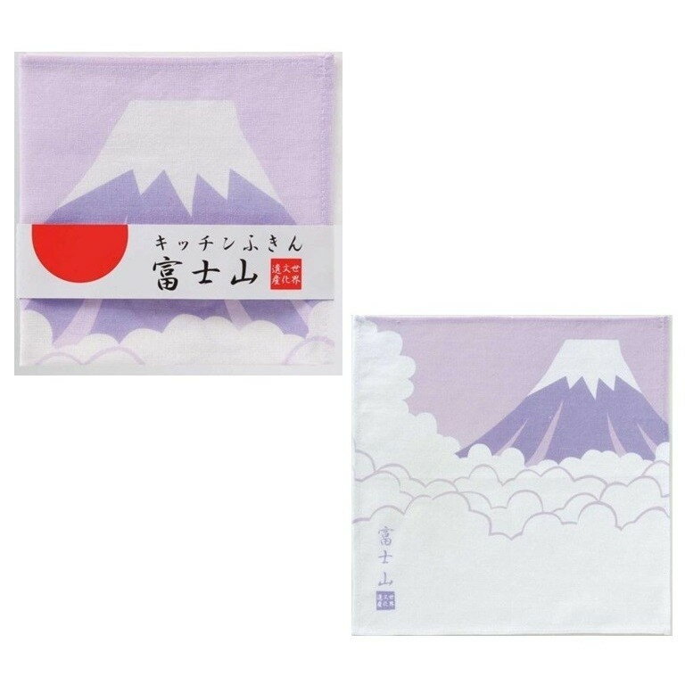 富士山ふきん　　富士山 富士 フキンふきん 景品 贈答 粗品 ノベルティ 販促品 プチギフト　　★ロット割れ不可　480個以上でご注文願います