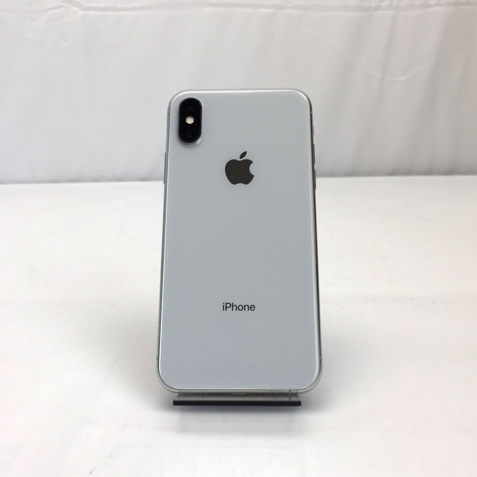 Apple | アップル SIMフリー iPhone Xs Silver 64GB MTAX2J/A [KZA25005][5.8インチ /2018年～][中古品]