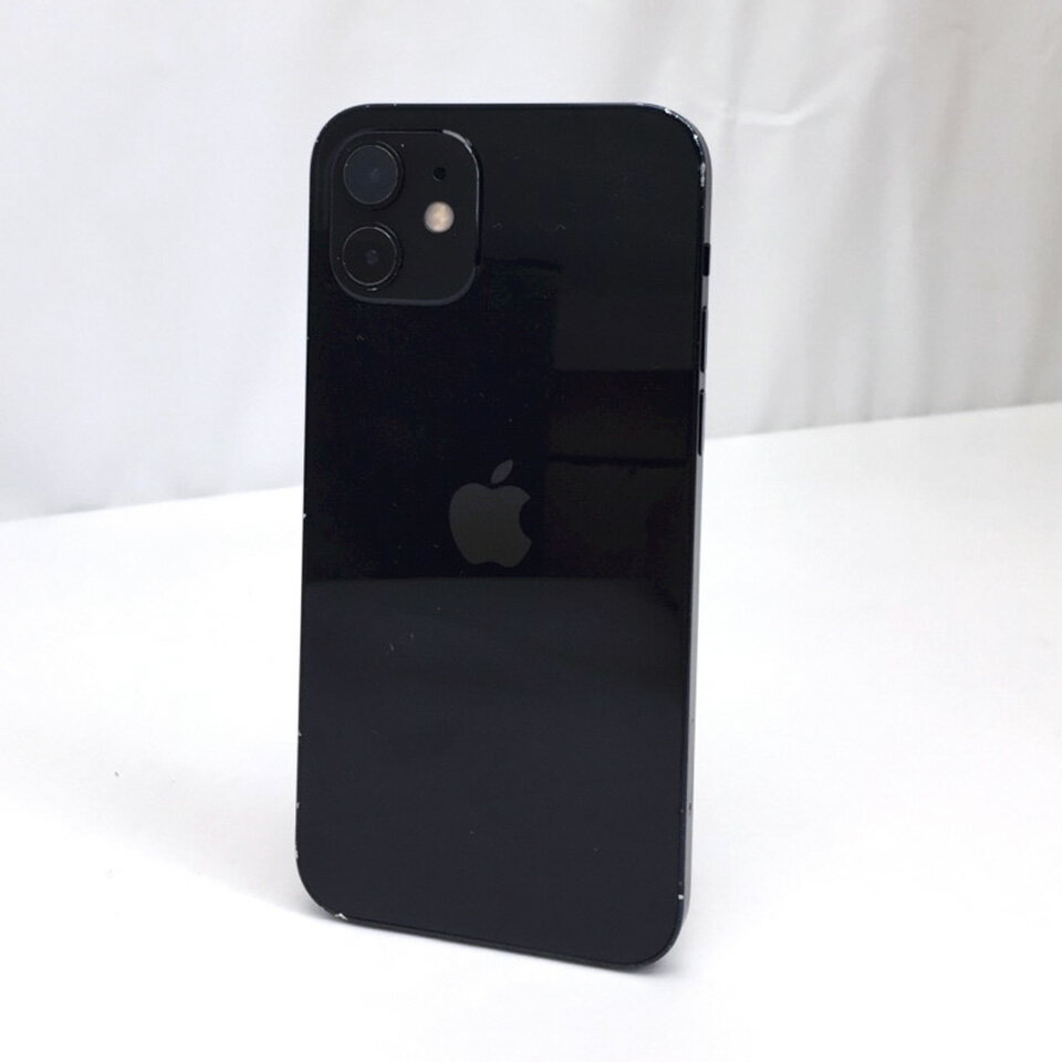 Apple | アップル MGHN3J/A SIMフリー iPhone 12 64GB Black [KYG21004 /6.1インチ /中古]