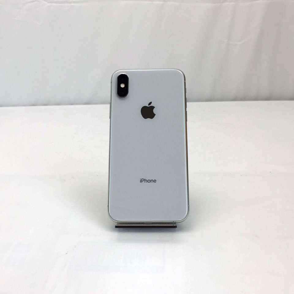 Apple | アップル SIMフリー iPhone Xs Silver 64GB NTAX2J/A [KZA25006][5.8インチ /2018年～][中古品]