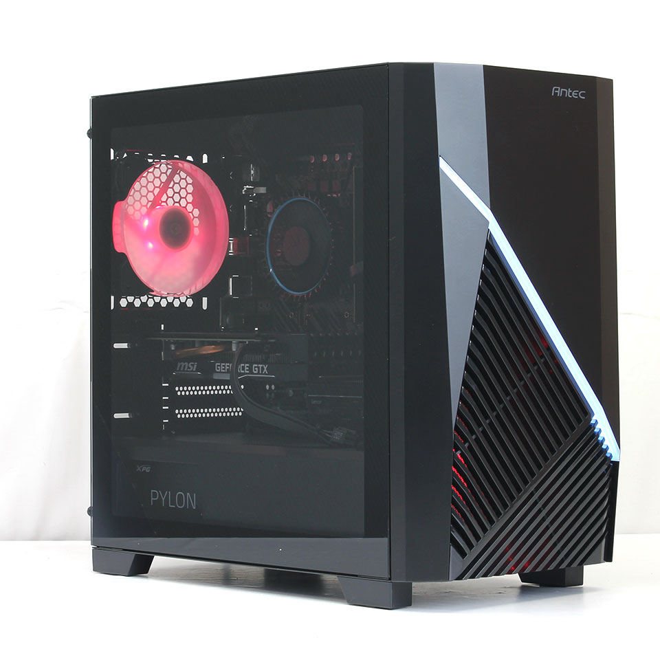 DO-MUオリジナル 魂のPC 光 Antec DRACO 10 GTX1660 SUPER [NYL12056][中古 デスクトップ /Windows11 Pro /Core i5 /メモリ：16GB /M.2+HDD：2.5TB][送料無料] 1