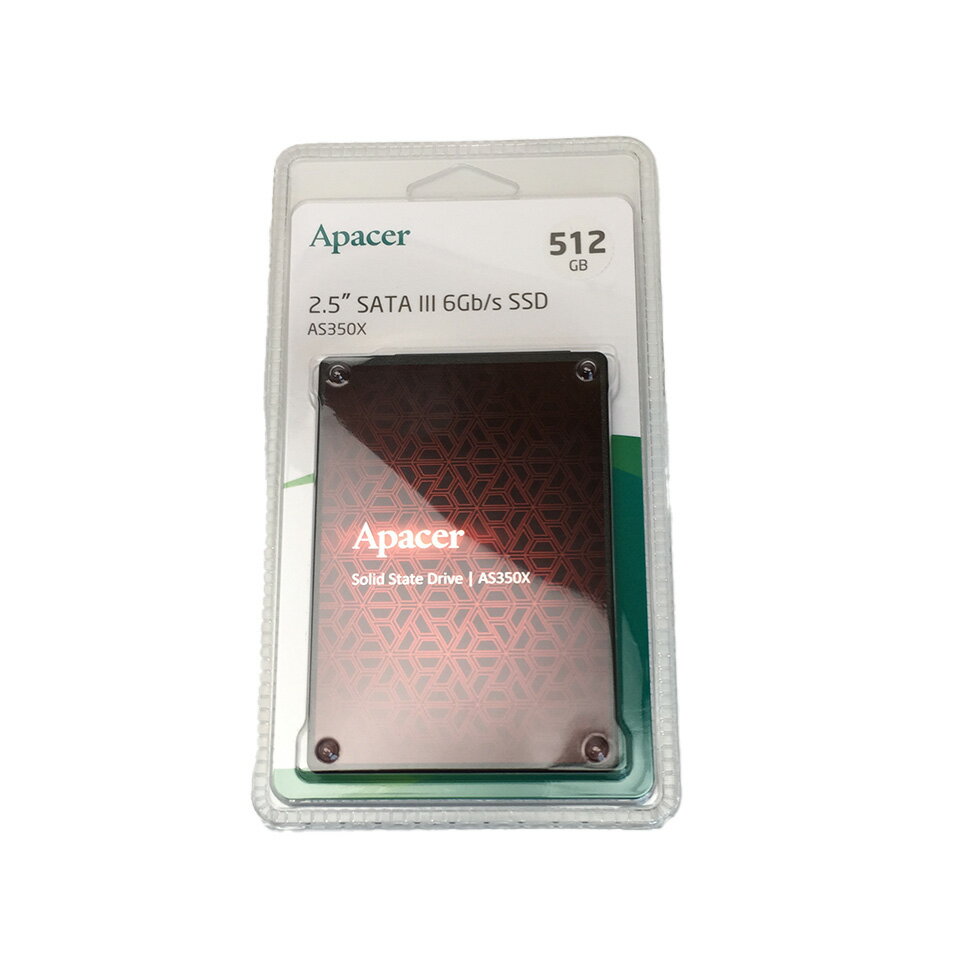 APACER|アペイサー AP512GAS350XR-1 350XRシリーズ [新品 /2.5inch /SSD / 512GB /SATA]