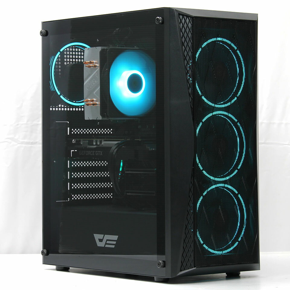 魂のPC 光 darkFlash DK352/BK GTX1660Ti [HZJ10017][中古/ Windows11 Home /Core i7 9700K / メモリ：16GB /M.2+HDD：1512GB/][送料無料]