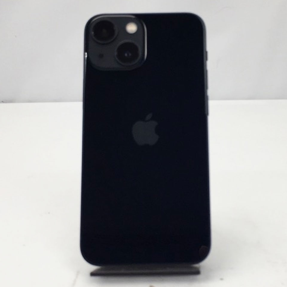 Apple SIMフリー iPhone 13 mini 128GB ミッドナイト MLJC3J/A (A2626) (KAH09001)(中古)(iOS 18.6 / iPhone)