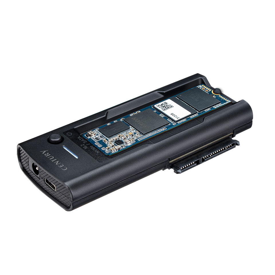 CENTURY (CRANSU10G) 裸族の頭 NVMe/SATA (M.2 /SATA /変換アダプター /USB3.2 Gen2 ) - Image 2