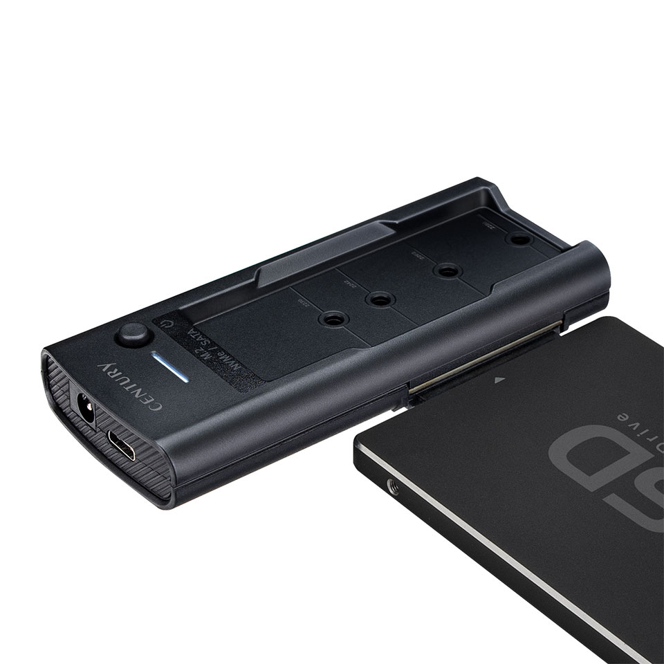 CENTURY (CRANSU10G) 裸族の頭 NVMe/SATA (M.2 /SATA /変換アダプター /USB3.2 Gen2 ) - Image 3
