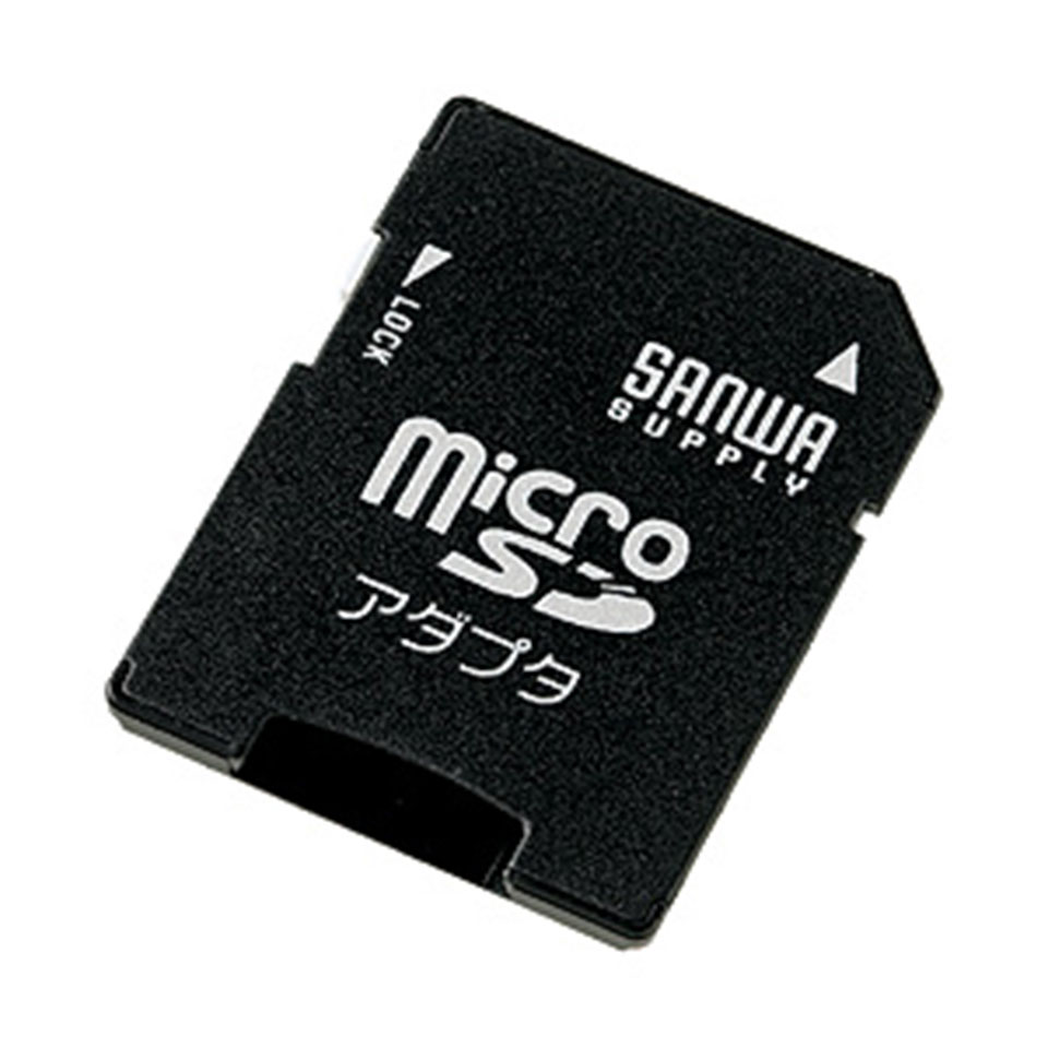 SANWASUPPLY (ADR-MICROK) microSD to SD�Ѵ������ץ�