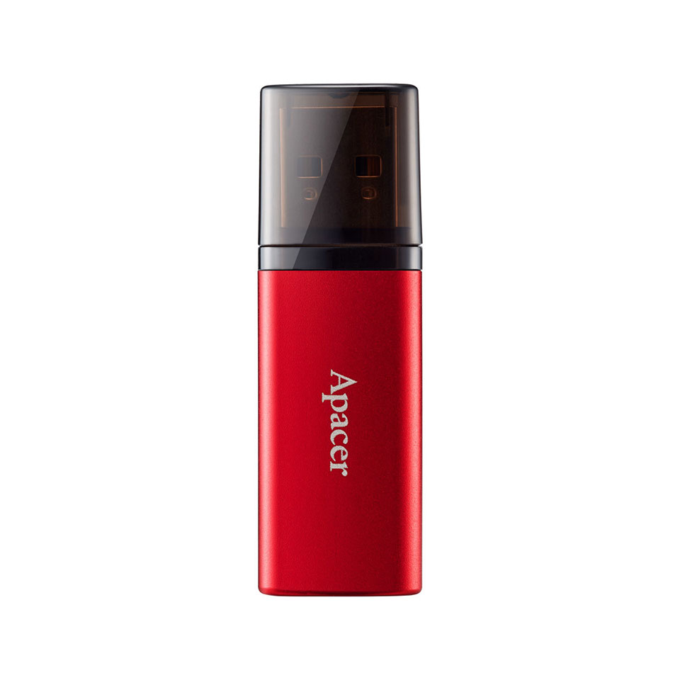 【新品】Apacer [AP32GAH25BRY]USB3.2 Gen1 Flash Drive キャップ式 32GB レッド