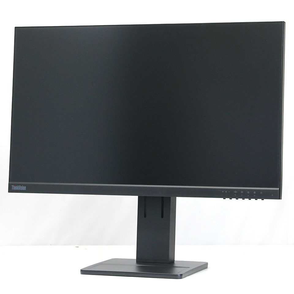 【中古】Lenovo ThinkVision E24-28 23.8インチLCD (BK) 62C7MAR4JP モニター /23.8インチ 1920 x 1080 (Full HD) /入力端子 VGA/HDMI/DisplayPort