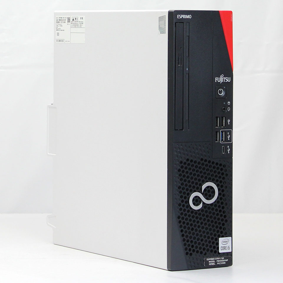 Other - 【中古】FUJITSU ESPRIMO D7011/GX デスクトップパソコン /Windows11 Pro /Core i5 10505 /メモリ 16GB /M.2 256GB