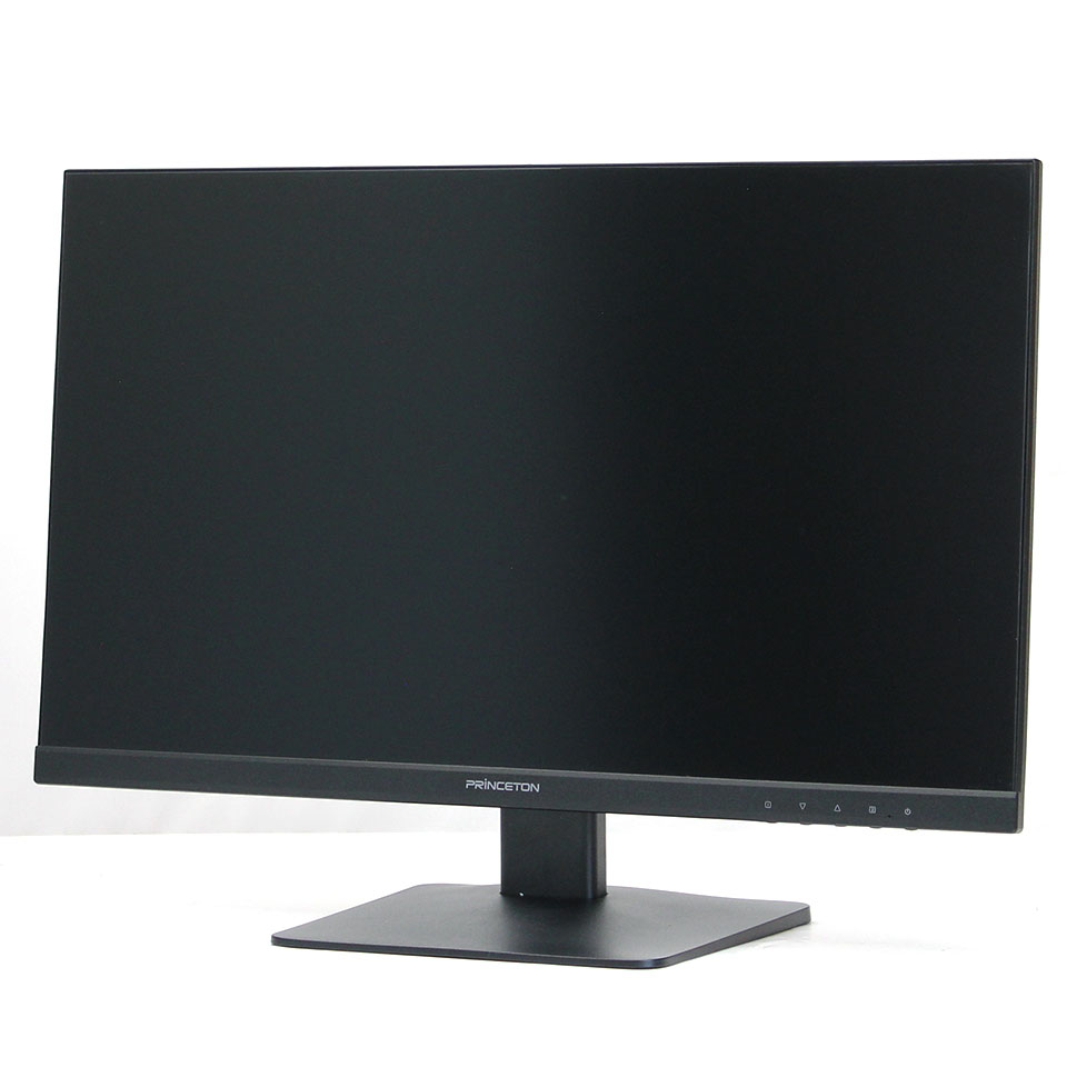【中古】Princeton PTFBLD-24W 23.8インチLCD (BK) (JBB19002) モニター /23.8インチ 1920 x 1080 (Full HD) /入力端子 VGA/HDMI/DisplayPort