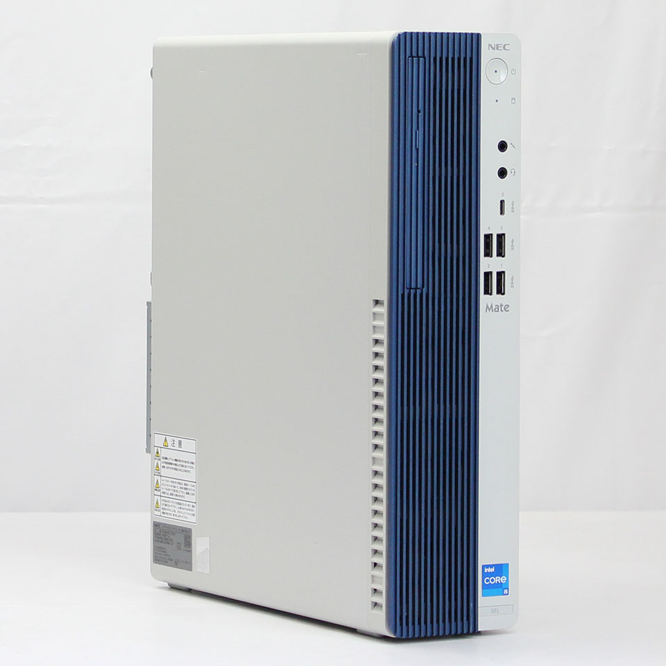 【中古】NEC Mate ML MJT46L-K (FBB17011) デスクトップパソコン /Windows11 Pro /Core i5 13400 /メモリ 16GB /M.2 256GB
