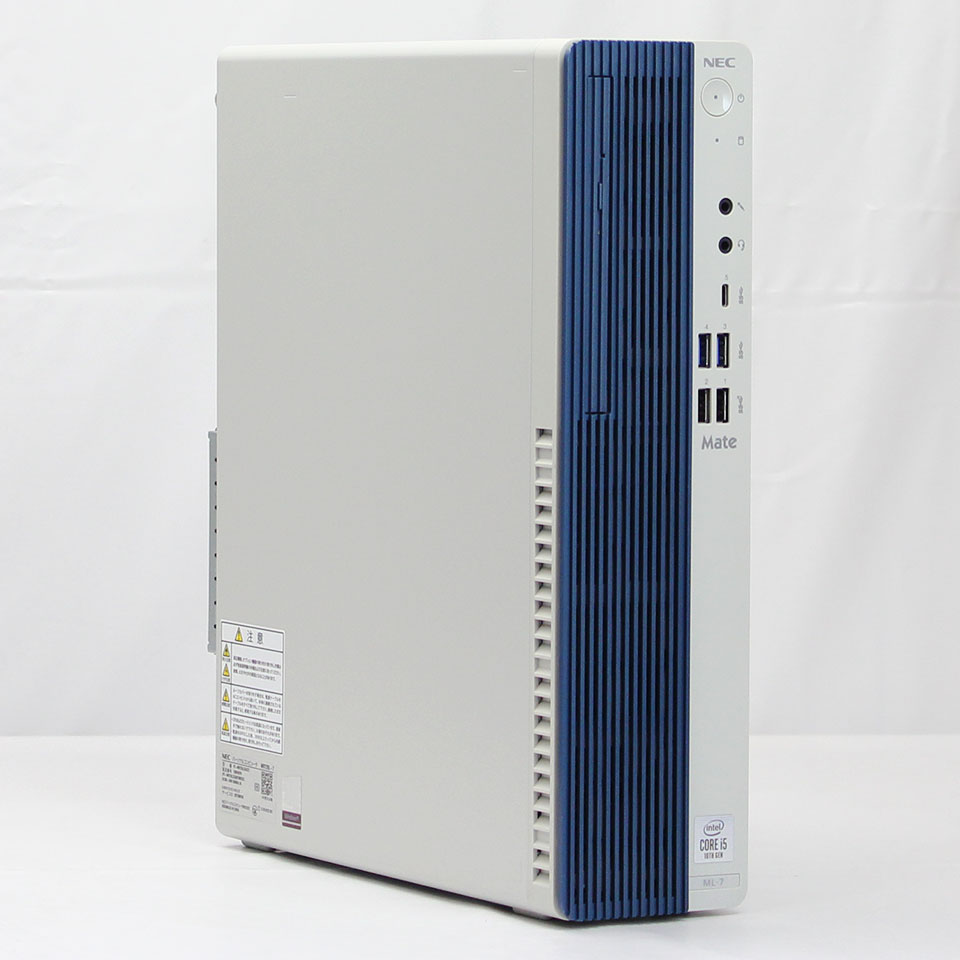乐天商城 - 【中古】NEC Mate ML MRT29/L-7 デスクトップパソコン /Windows11 Pro /Core i5 10400 /メモリ 16GB /M.2 256GB