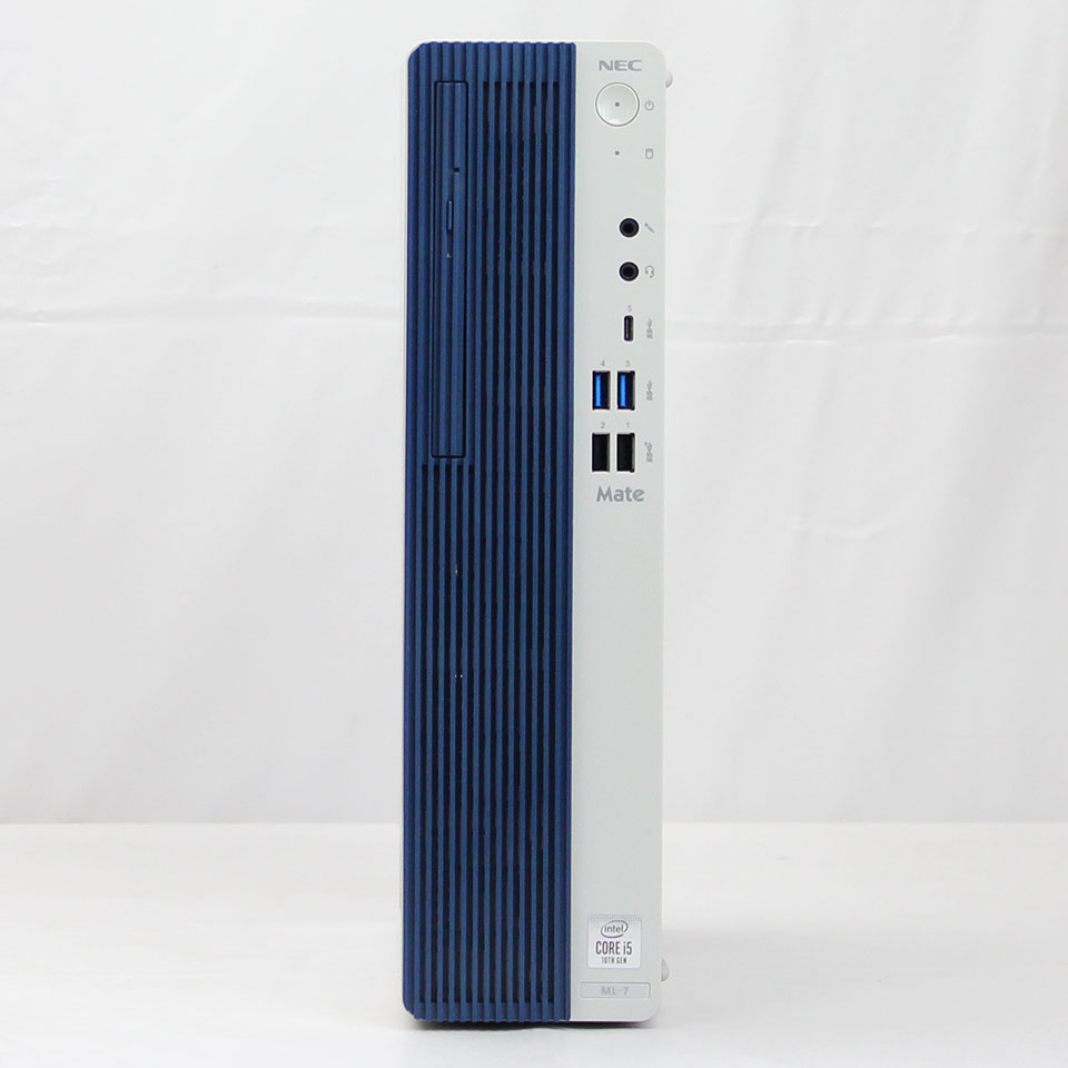 【中古】NEC Mate ML MRT29/L-7 デスクトップパソコン /Windows11 Pro /Core i5 10...
