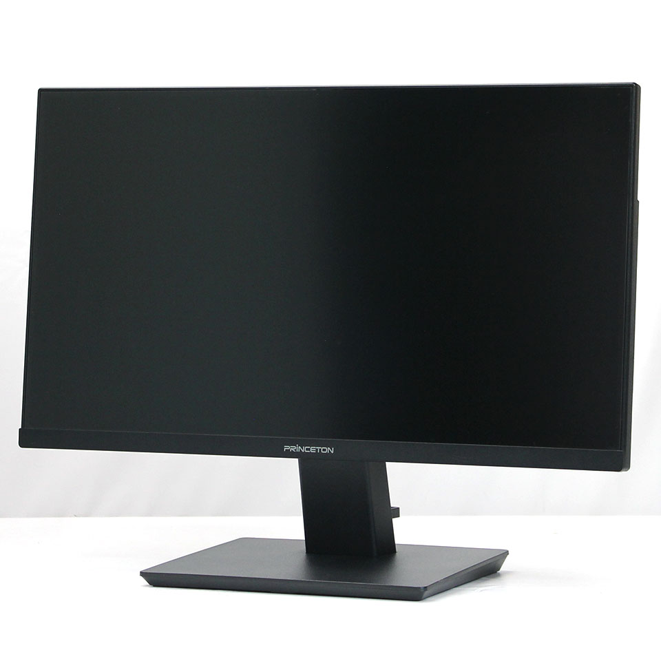 【中古】Princeton PTFBFH-22W 21.5インチLCD (BK) (MBC03001) モニター /21.5インチ 1920 x 1080 (Full HD) /入力端子 VGA/DVI - D/HDMI/DisplayPort