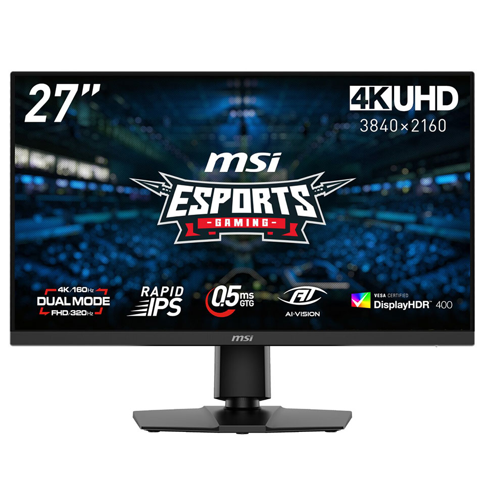 Other - 【お取り寄せ】MSI [MAG 272URDF E16]27インチ 160Hz 4K IPS ゲーミングモニター [3840 x 2160 (160/FHD320Hz) /HDMI2.1b /Displayport1.4a]
