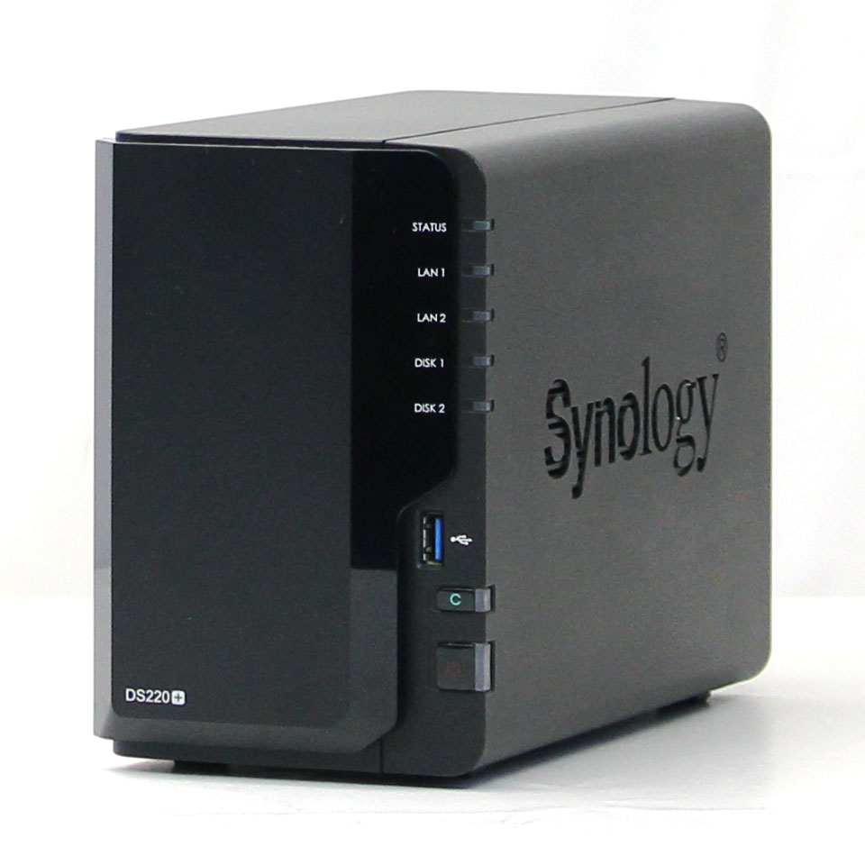 中古 高性能 DS220+ DiskStation 【中古】Synology Synology（シノロジー） DS220j NAS Synology 外付けハードディスク・ドライブ