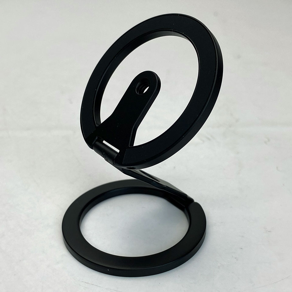 Rakuten - 【新品】 (MAG-DRS-14-BK) (CW) Magsafe Double Ring Stand 1/4 inch Mount [iPhone用スマホリング＆スタンド /折り畳み式 /コンパクト]