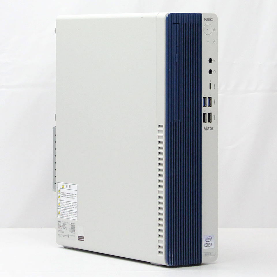 乐天商城 - 【中古】NEC Mate MKM31/B-7 (KAJ25015) デスクトップパソコン /Windows11 Pro /Core i5 10500 /メモリ 16GB /M.2 512GB