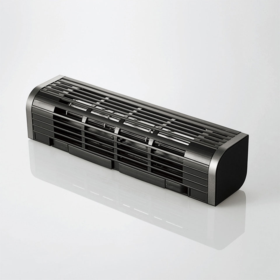 Rakuten - 【新品】ELECOM [FAN-U177BK] 2WAY USB扇風機 PC＆タブレット冷却台