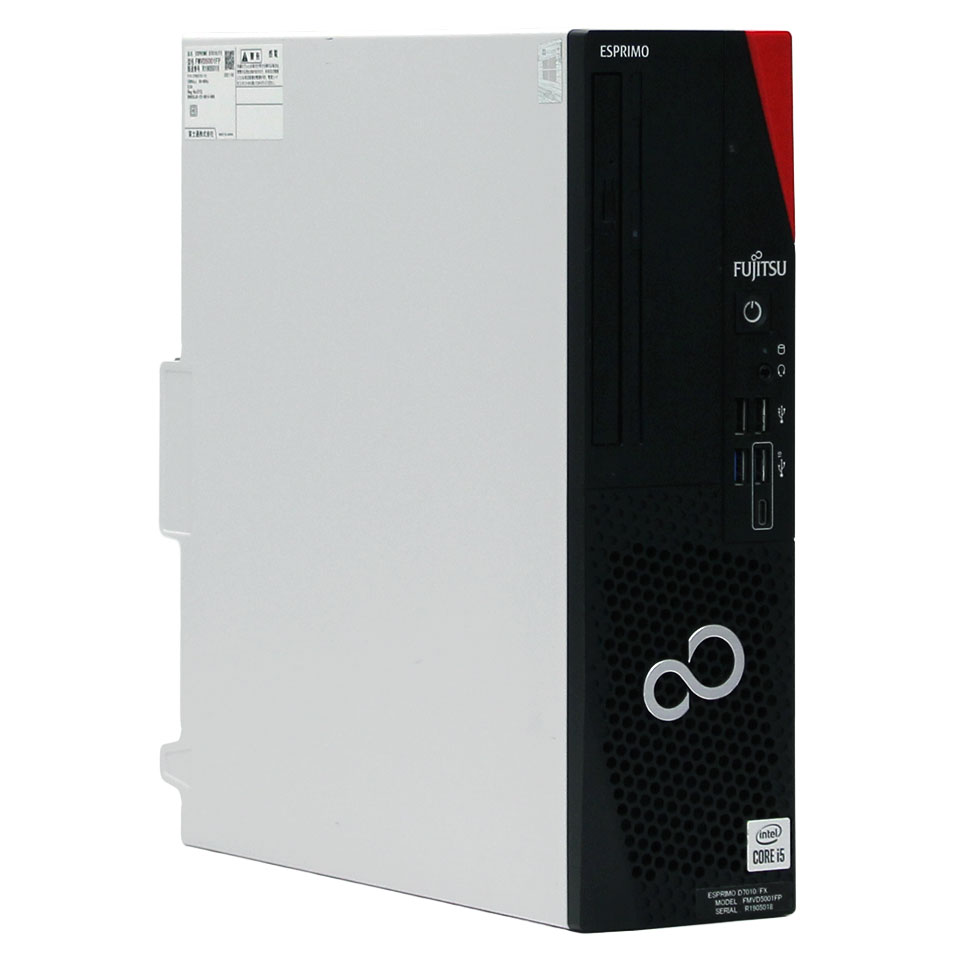 樂天商城 - 【中古】FUJITSU ESPRIMO D7010/FX (KBE26019) デスクトップパソコン /Windows11 Pro /Core i5 10500 /メモリ 16GB /M.2 256GB