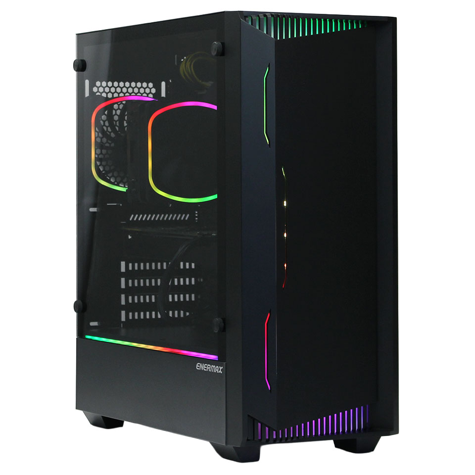 樂天商城 - 【中古】DO-MUオリジナル 魂のPC 煌 EM LIBLLUSION LL30 GTX1080 (HBE05021) デスクトップ /Windows11 Home /Core i5 11400 /メモリ 16GB /M.2+HDD 2TB /NVIDIA GeForce GTX 1080 8GB /
