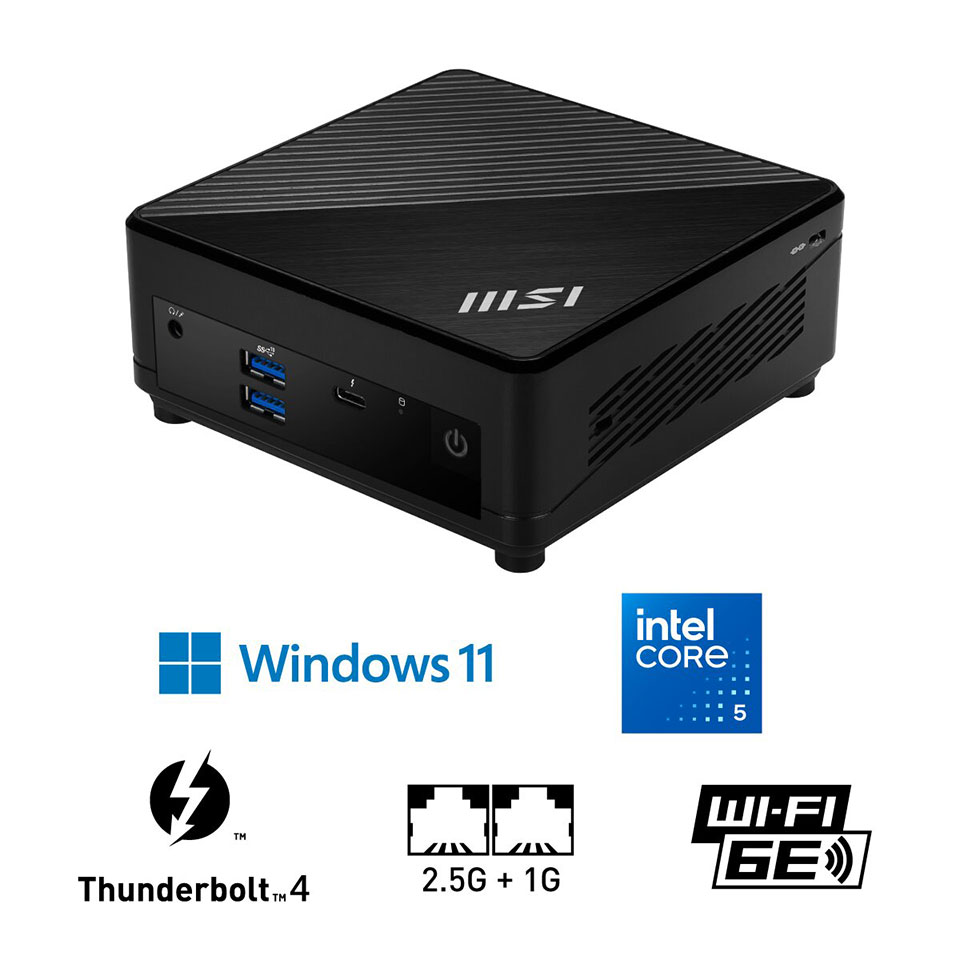 乐天商城 - 【お取り寄せ】MSI Cubi 5 1MA-656JP デスクトップ /Windows 11 Home /Core 5 120U /メモリ 16GB /M.2 512GB