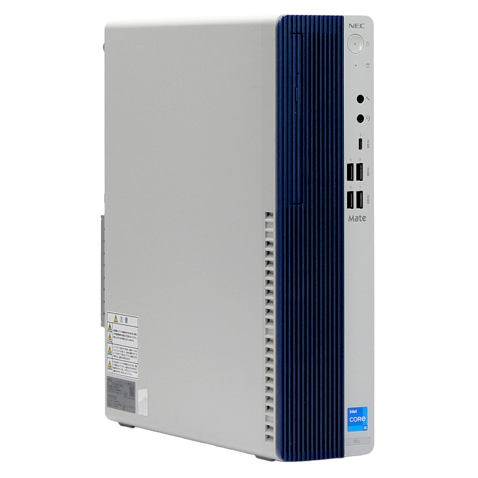 樂天商城 - 【中古】NEC Mate MKT44/L-J (KBE21023) デスクトップパソコン /Windows11 Pro /Core i5 12400 /メモリ 16GB /M.2 256GB