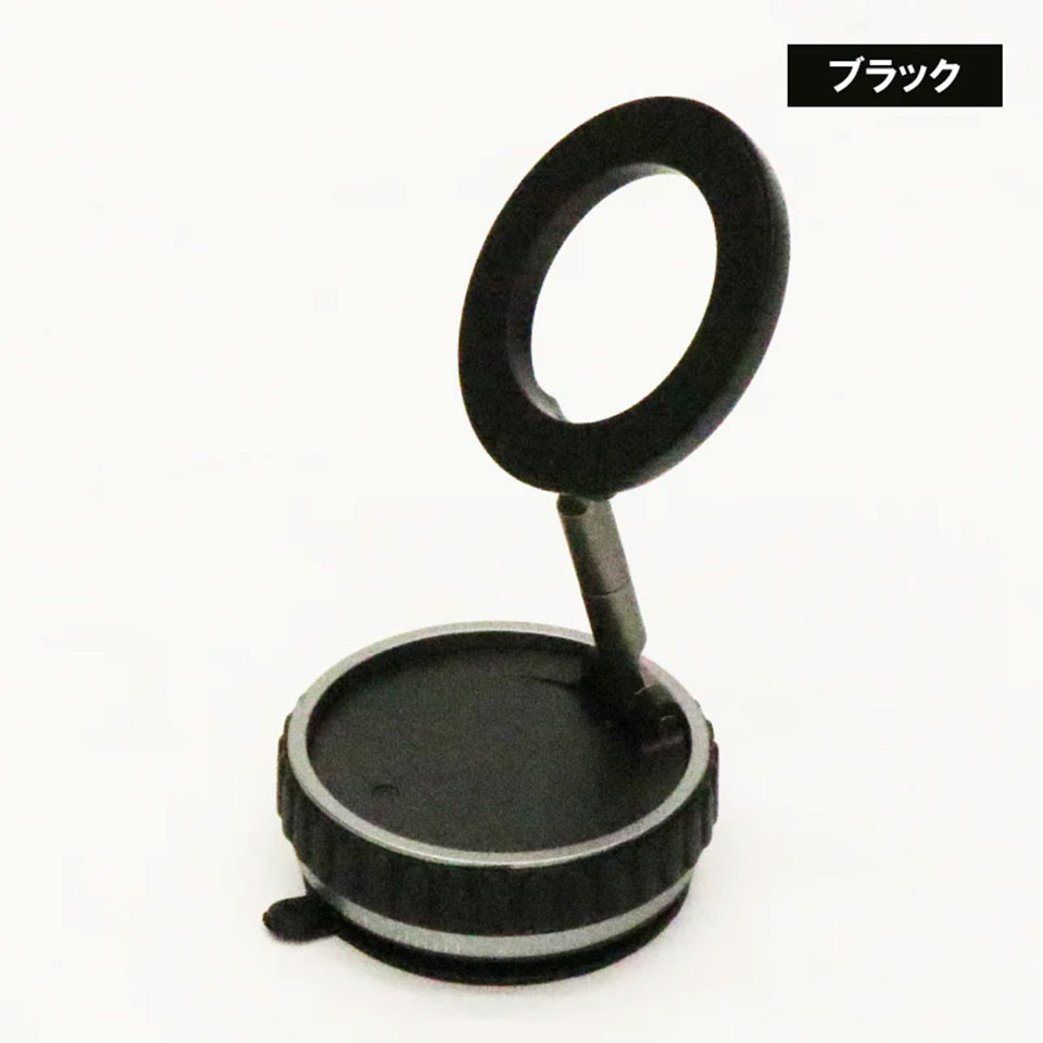 乐天商城 - 【新品】ヒロ・コーポレーション (HRS-2222) マグネット式スマホスタンド ブラック