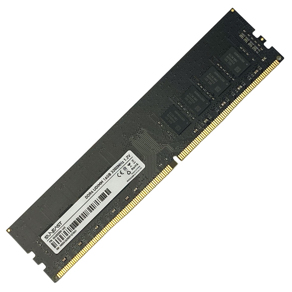 【新品】SUNEAST (SE4D3200-16G DESK) 288pin DDR4-3200 16GB x1 [デスクトップ用メモリ /バルク品]