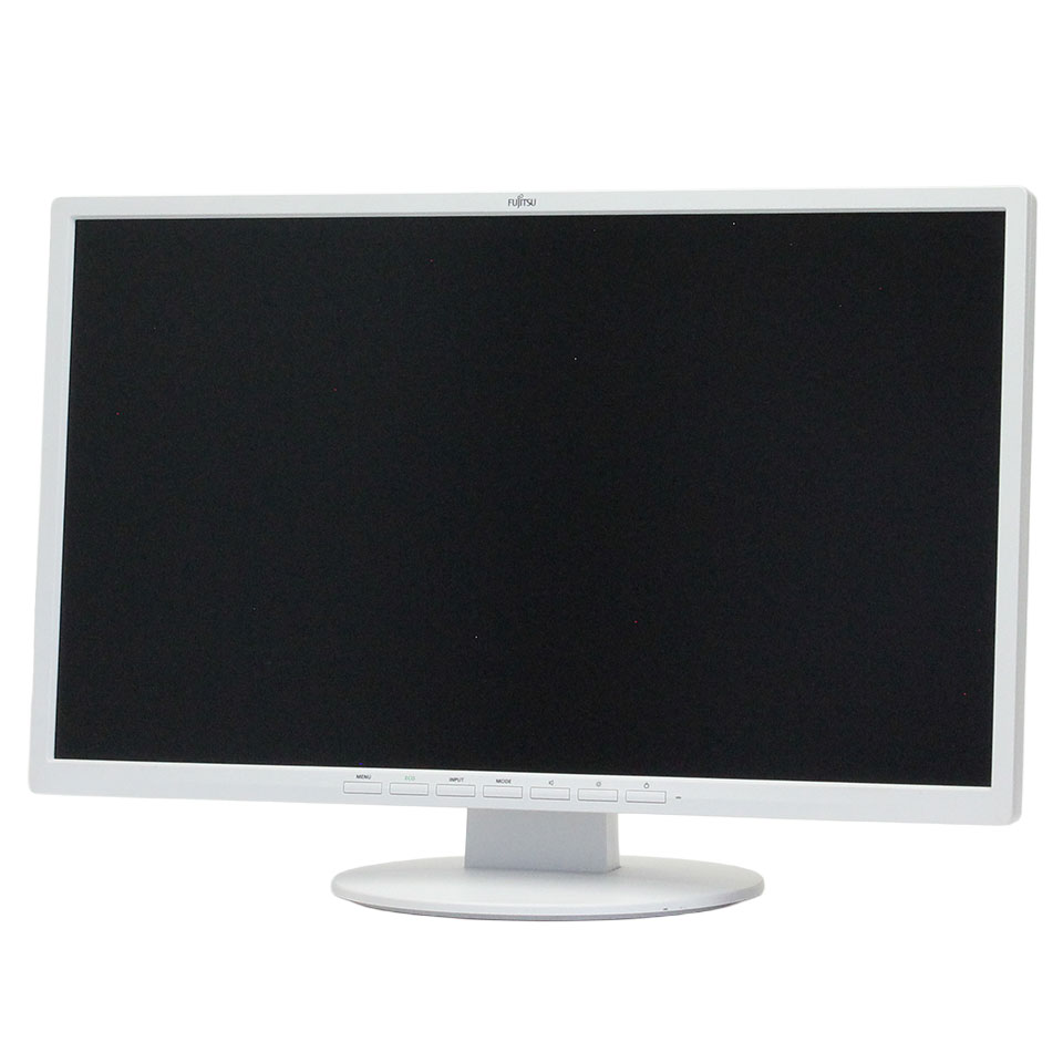 FUJITSU VL-E22-8T 21.5インチ (WH) モニター /21.5インチ 1920 x 1080 (Full HD) /入力端子 VGA/DVI - D/DisplayPort