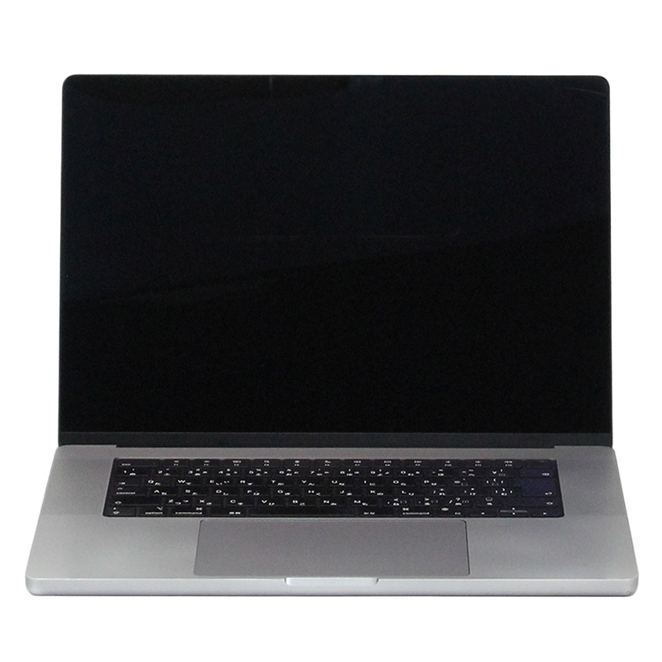 【中古】Apple MacBook Pro (16-inch, 2021) (KBG14012)ノートパソコン /macOS 26.6 /Apple M1 Pro,16 core GPU /メモリ 32GB / 512GB /16.2インチ 3456 x 2234