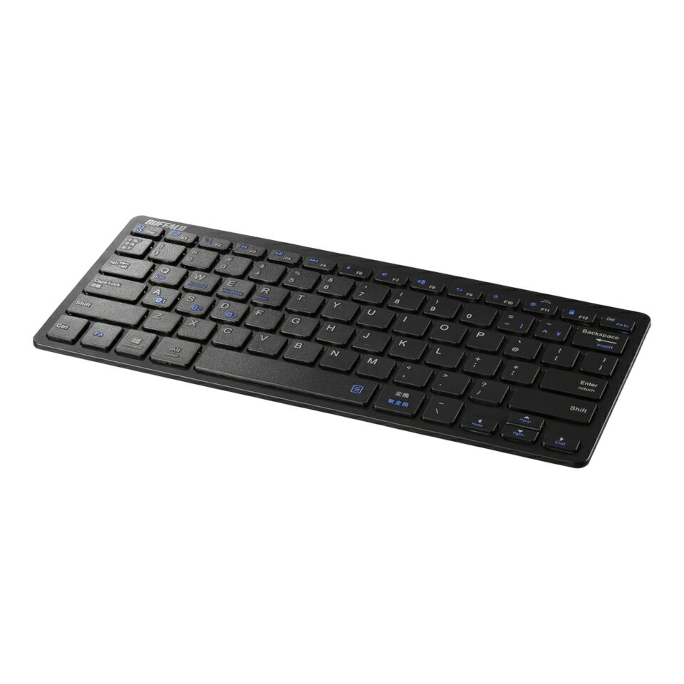 BUFFALO | 버팔로 미니 키보드 BSKBB310BK [Bluetooth / 무선 / 컴팩트]