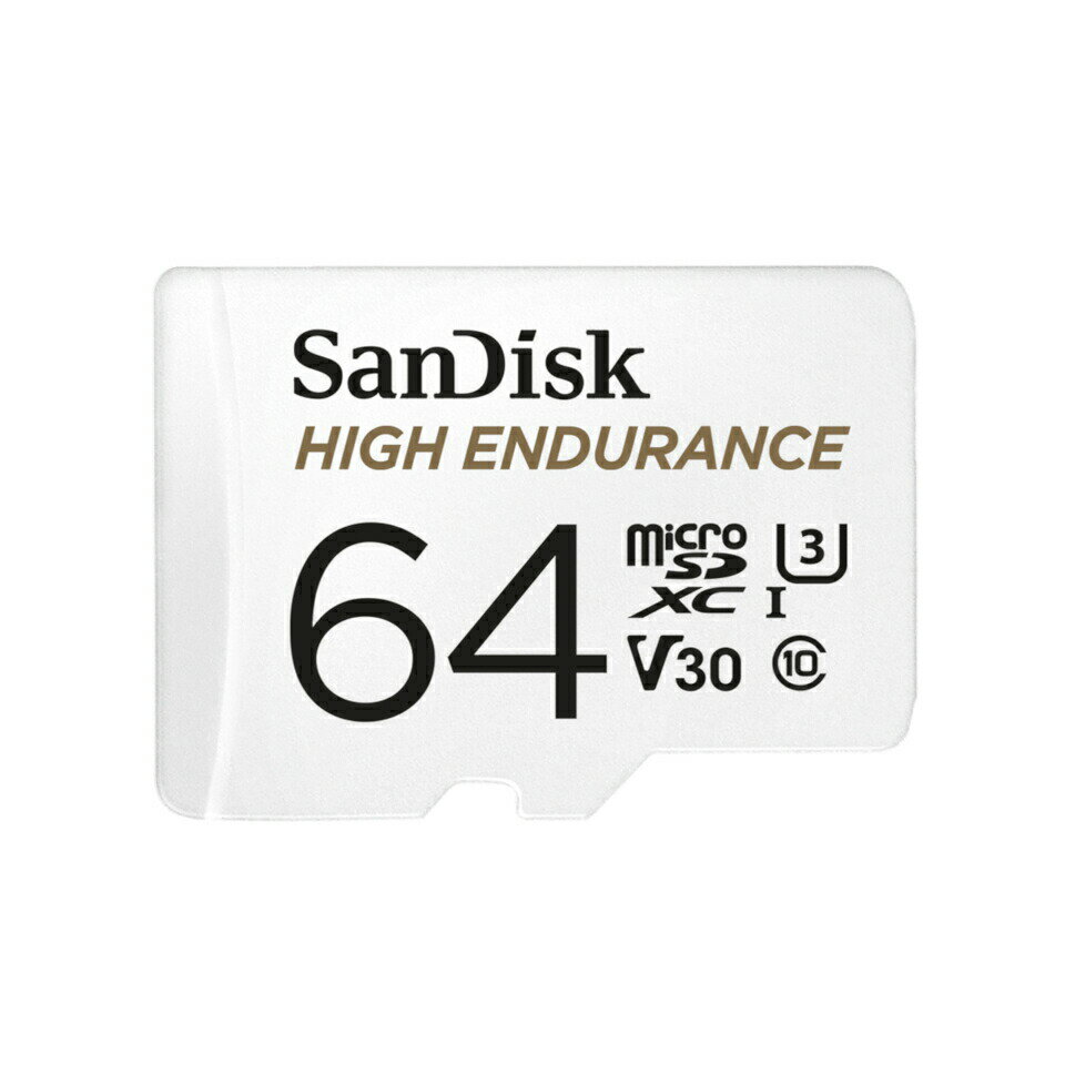 マイクロsdカード SanDisk サンディスク MicroSDXC UHS-I calss10 ドライブレコーダー向け高耐久カード 64GB (SDSQQNR-064G-GN6IA) 【ネコポス対応 15個まで】