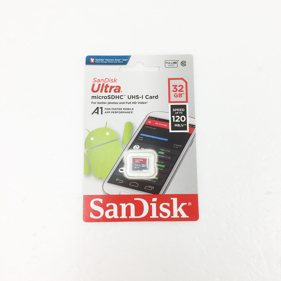 サンディスク | SanDisk MicroSDカード Ultra SDSQUA4-032G-GN6MN [32GB / フラッシュメモリ / MicroSDHC / U1 / A1 / Class10]